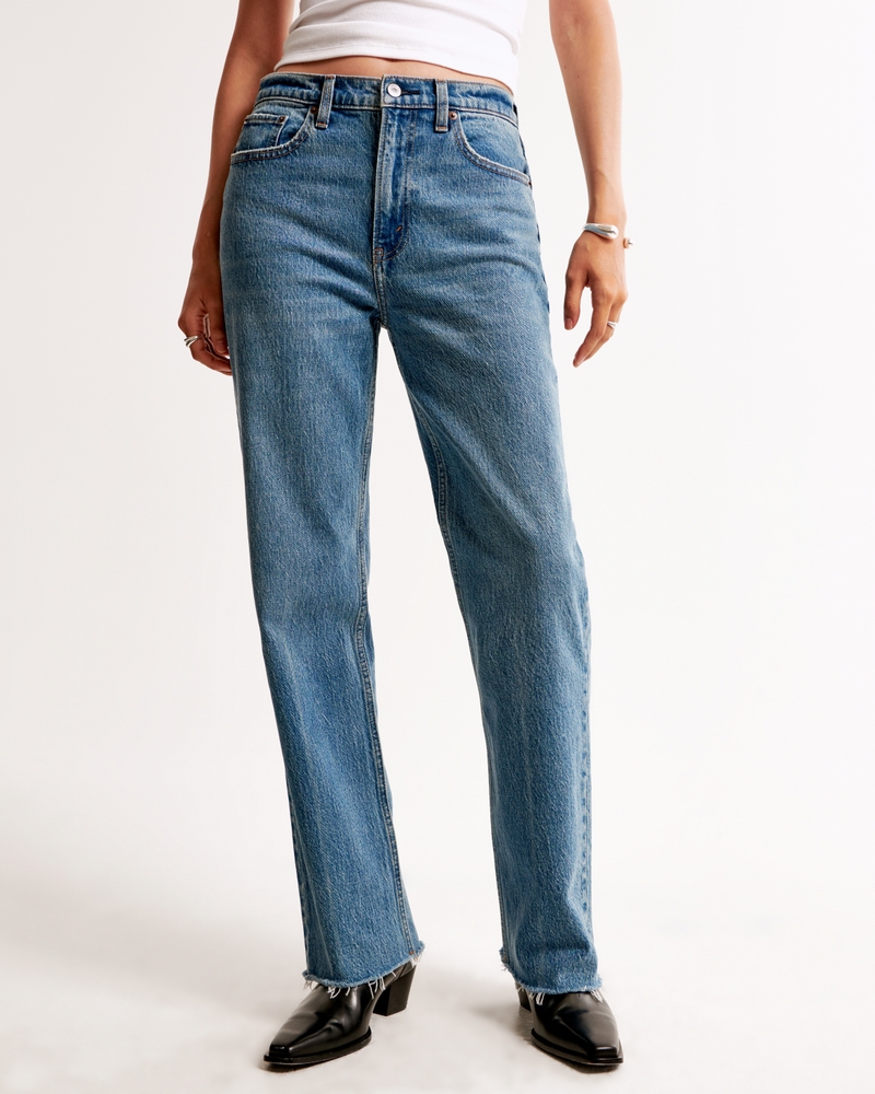 High Rise Vintage Straight Jean
