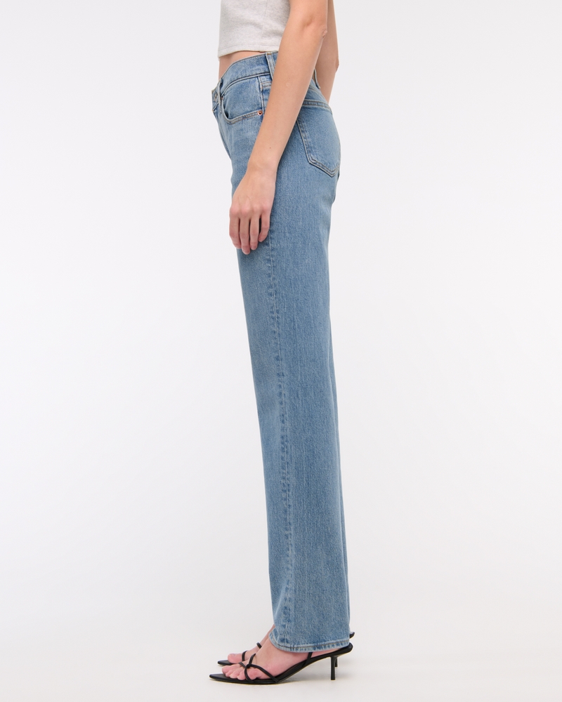Mid Rise 90s Straight Jean