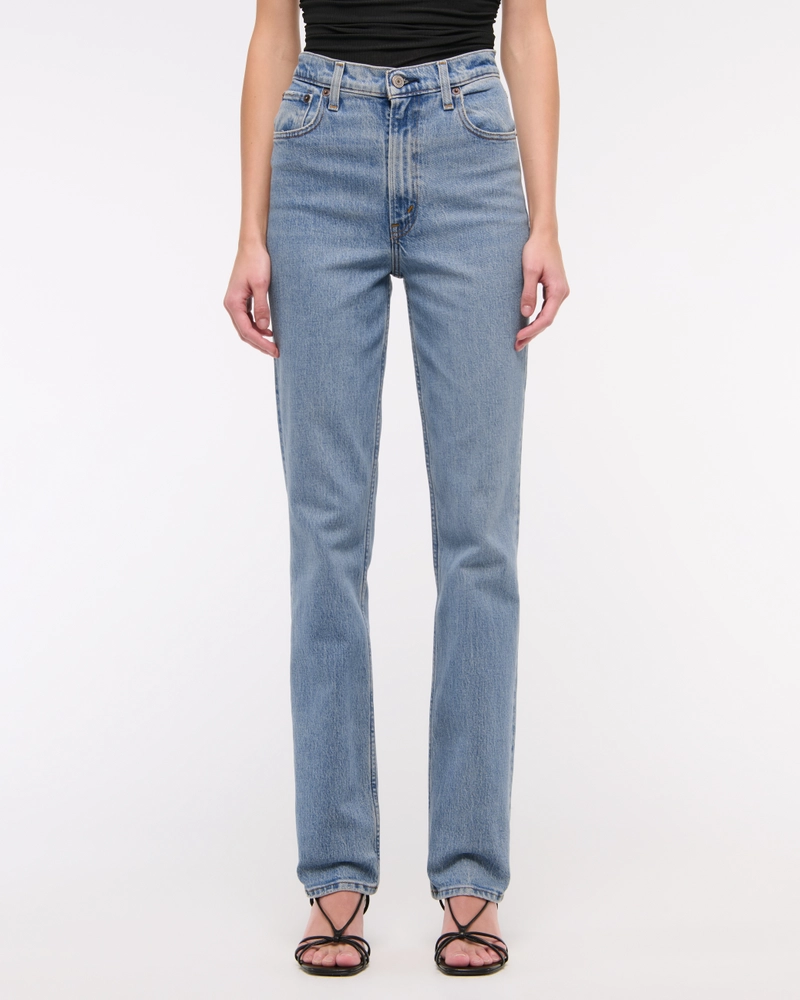 Ultra High Rise 90s Straight Jean