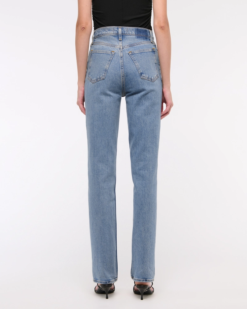 Ultra High Rise 90s Straight Jean