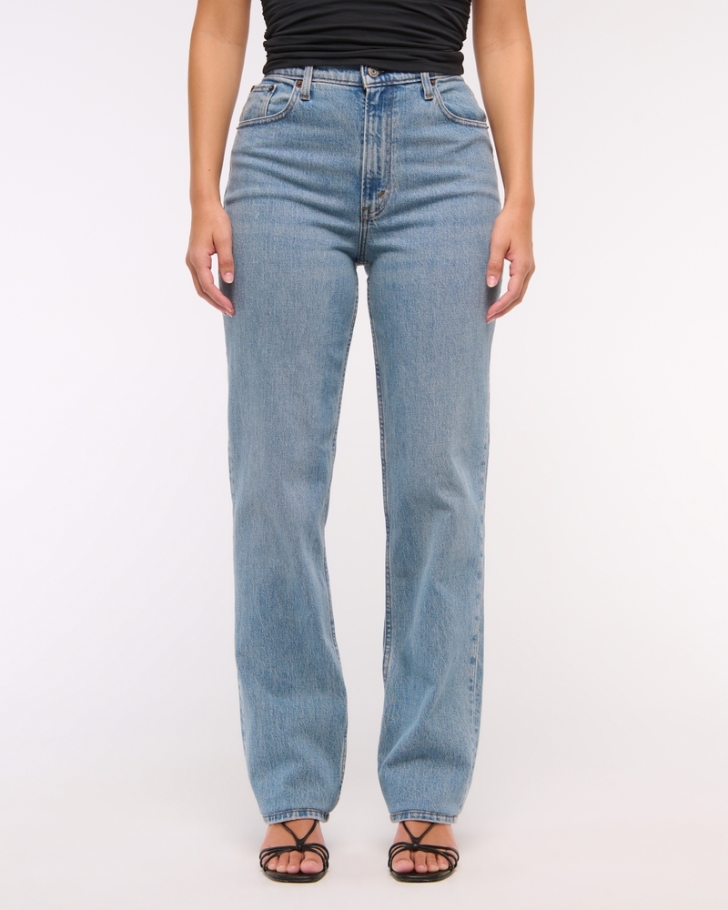 Curve Love Ultra High Rise 90s Straight Jean