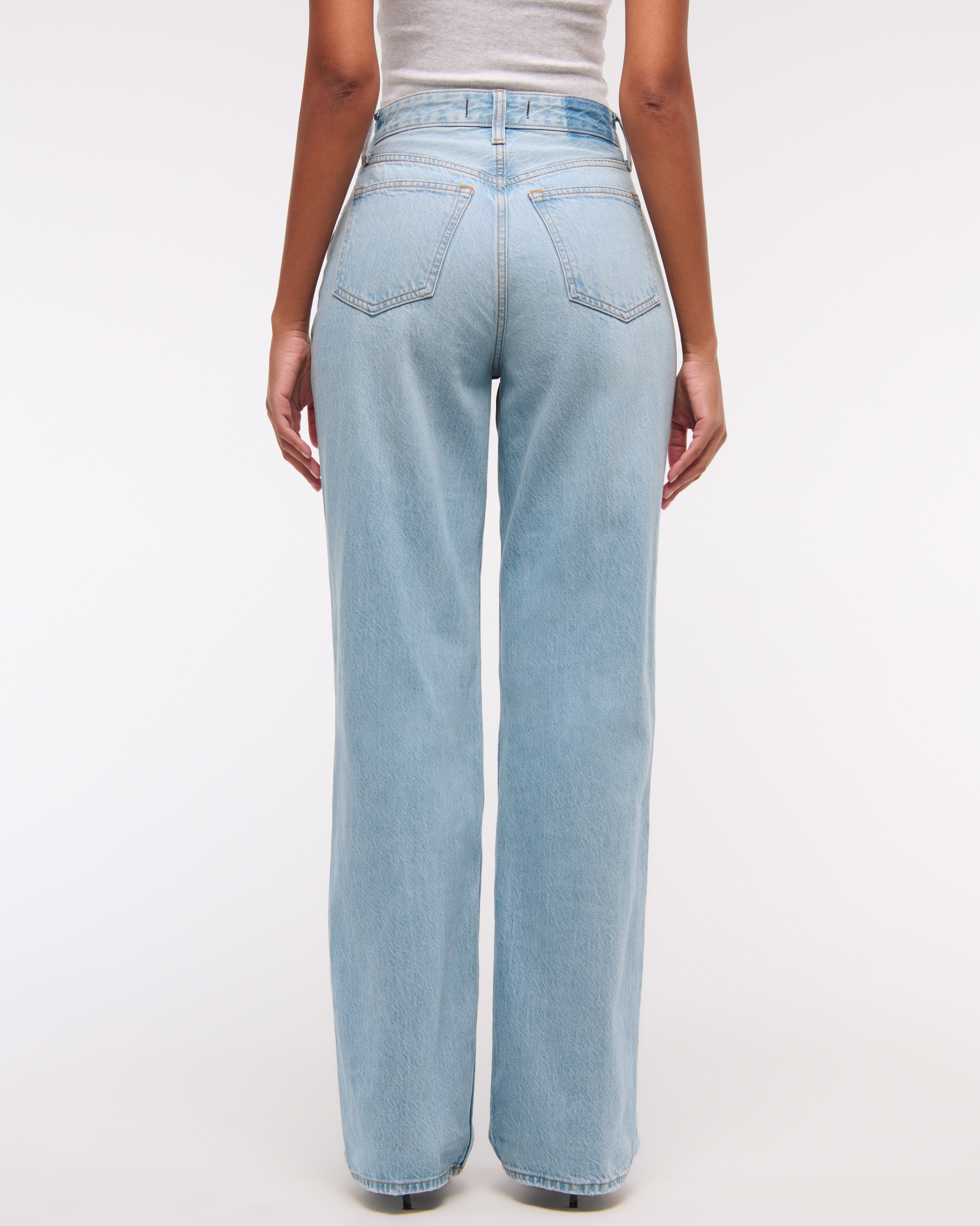 Women's Curve Love High Rise Loose Jean | Women's Bottoms