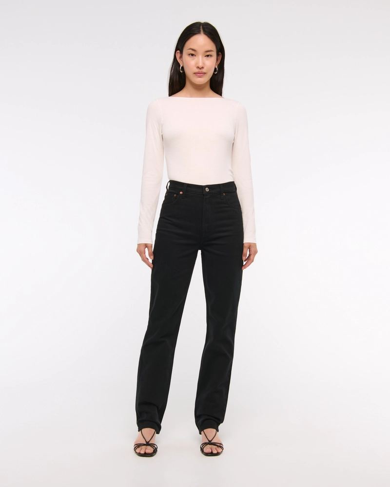 Ultra High Rise 90s Straight Jean