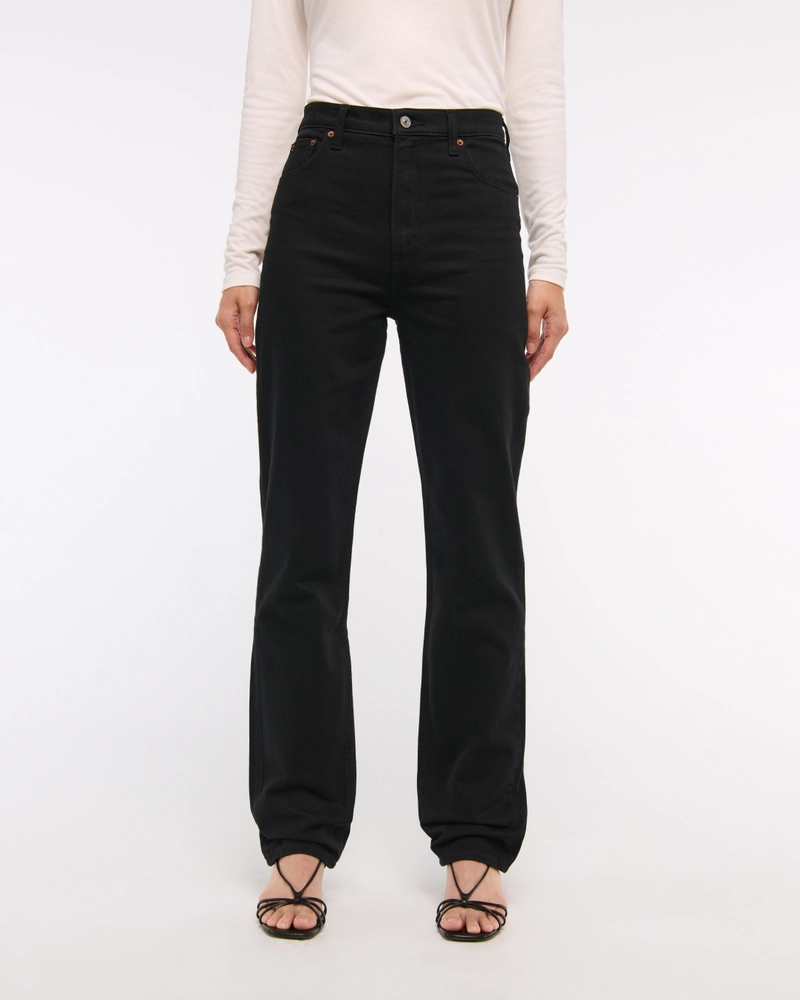 Ultra High Rise 90s Straight Jean