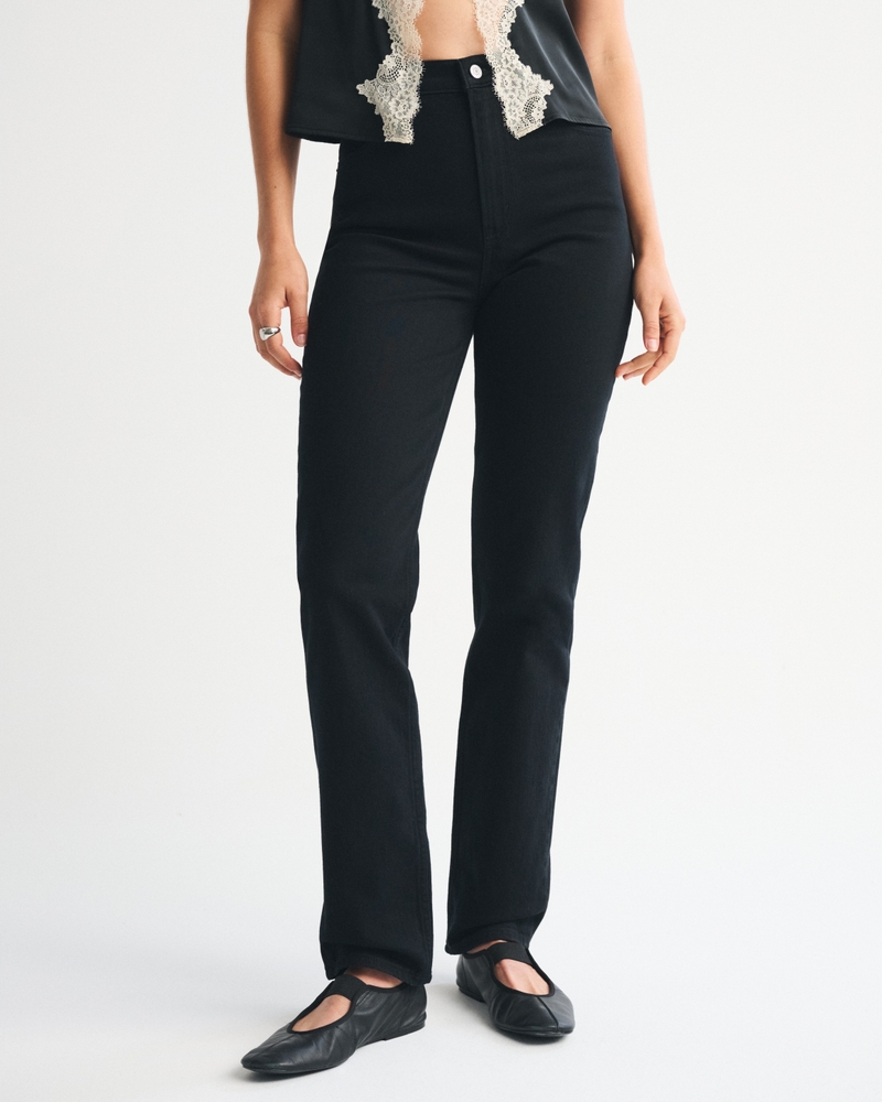 Ultra High Rise 90s Straight Jean