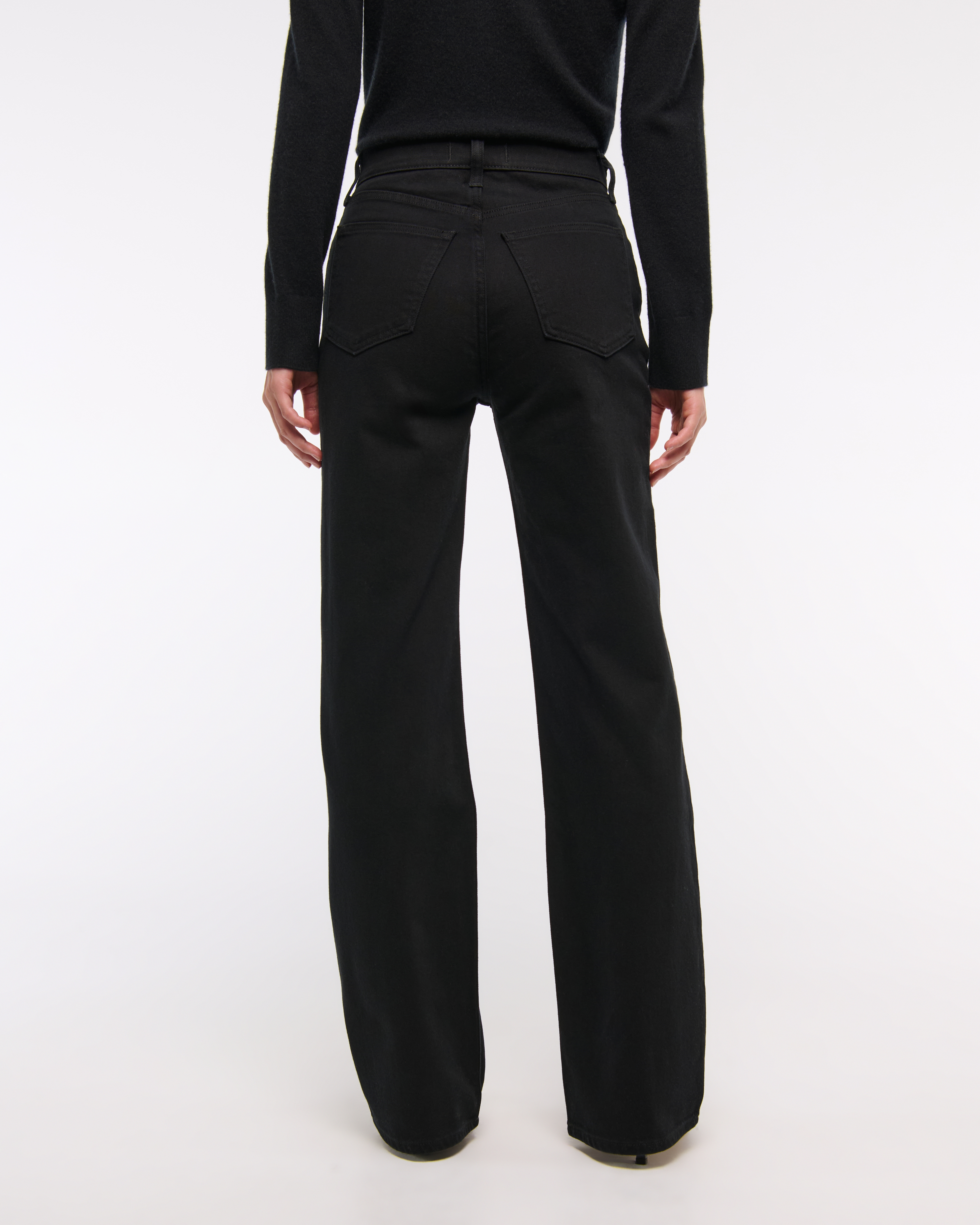 ★★ ★★ Women's Signature 90s Straight Fit Blac Women's Ultra High Rise 90s Straight Jean | Women's