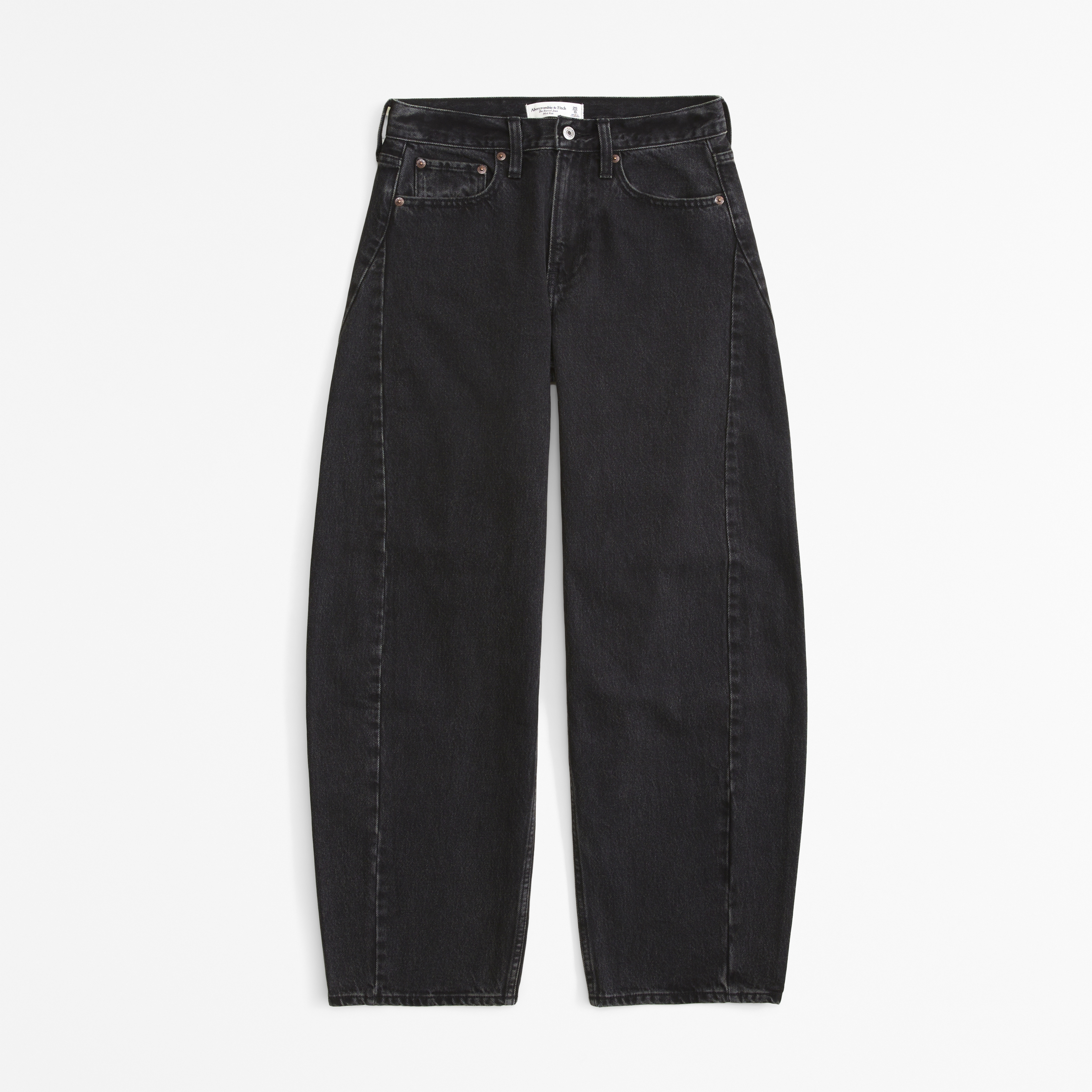 Women's Curve Love Mid Rise Barrel Jean | Women's Clearance