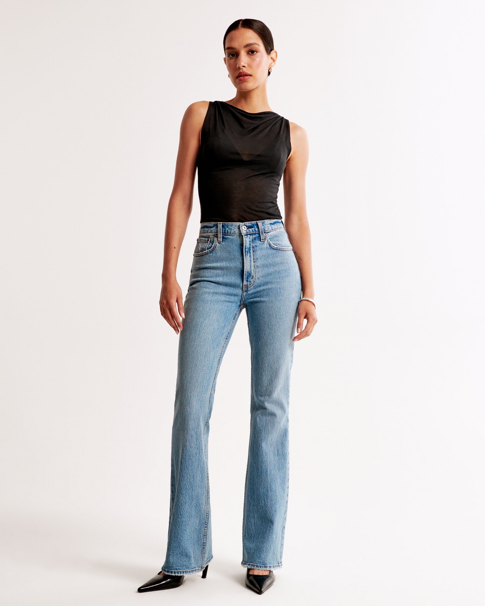 High Rise Vintage Flare Jean
