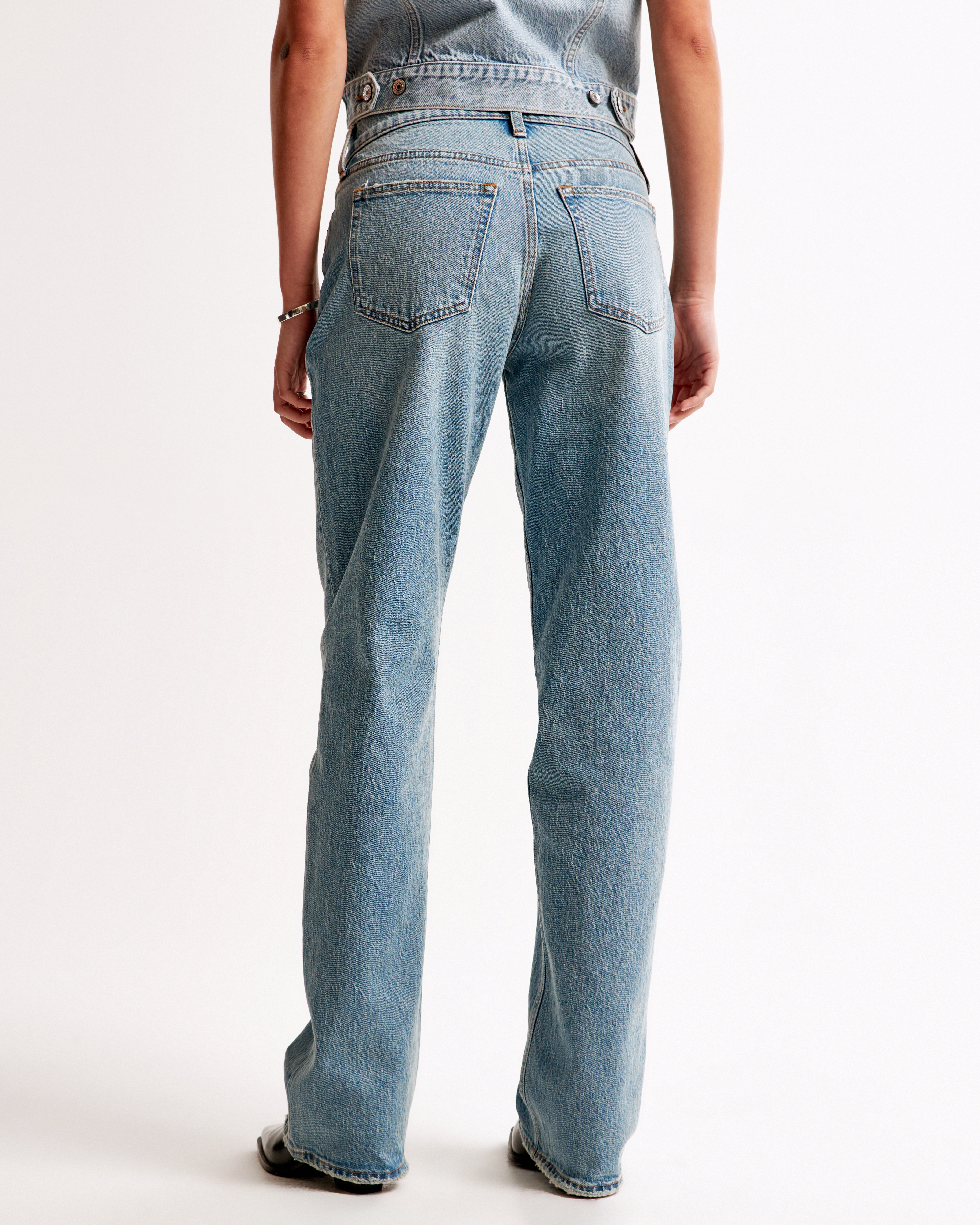 Abercrombie & Fitch Low Rise Baggy Jean