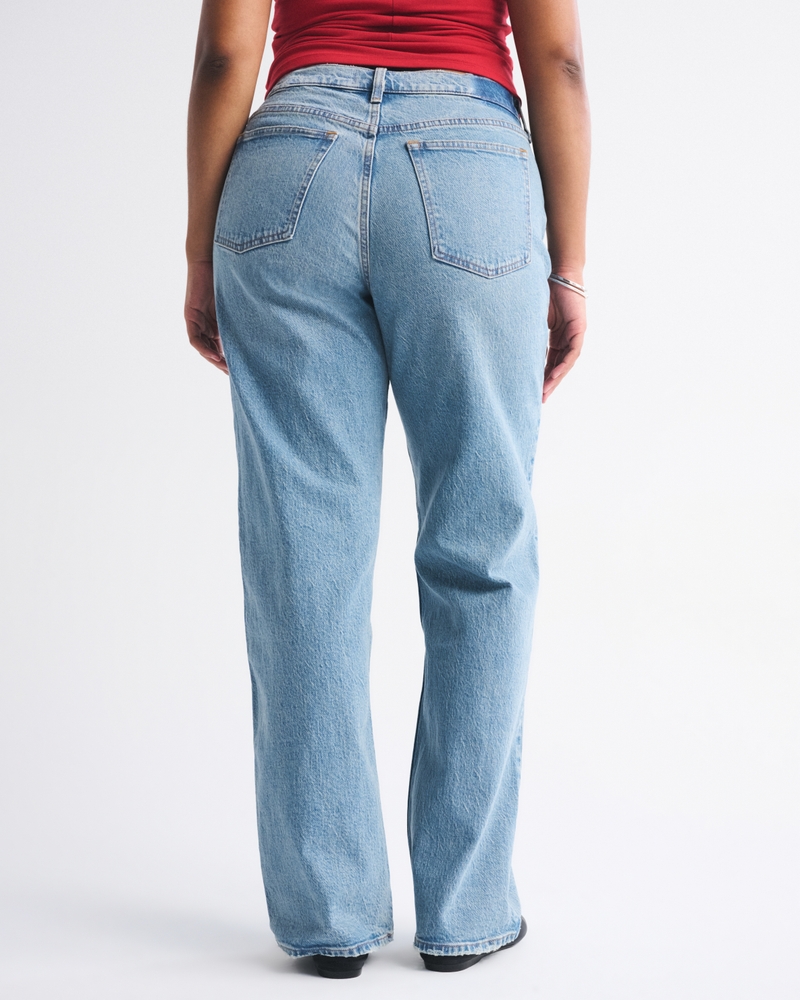 Women's Curve Love Low Rise Baggy Jean Women's Bottoms