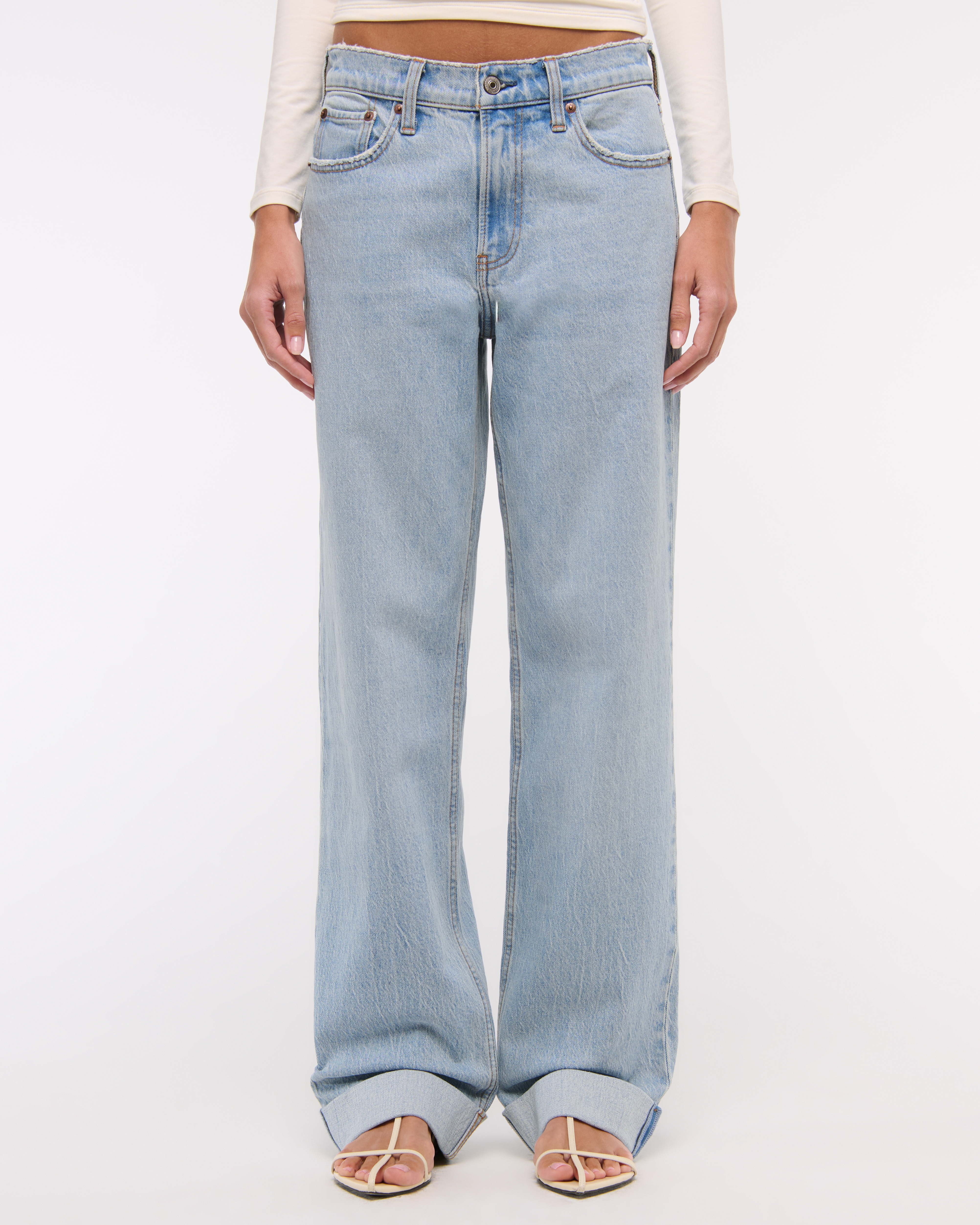 Abercrombie & Fitch Low Rise Baggy Jean