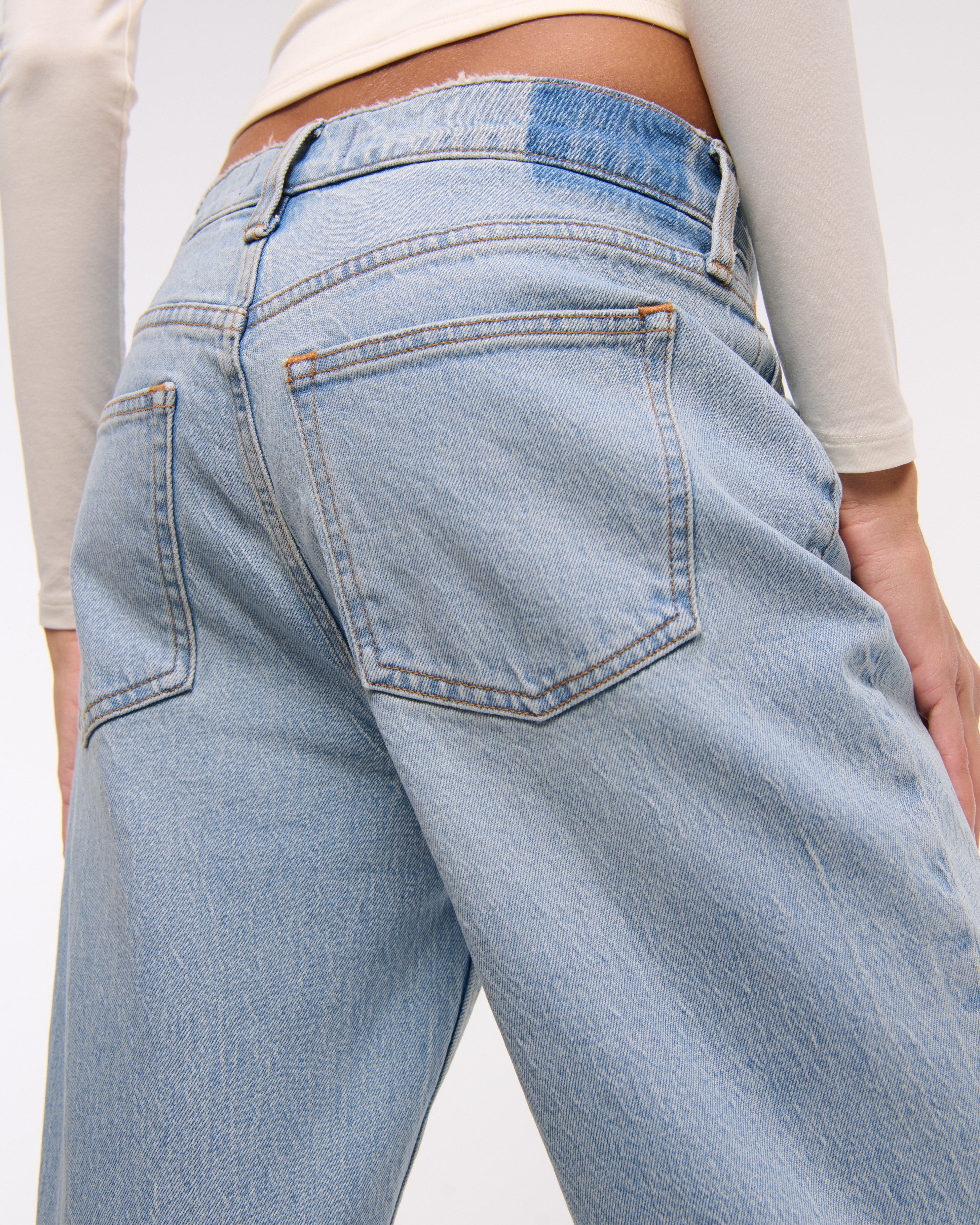 Abercrombie & Fitch Low Rise Baggy Jean