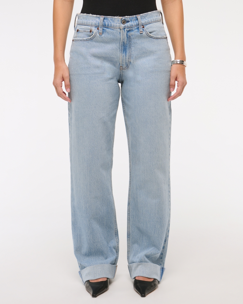 Curve Love Low Rise Baggy Jean