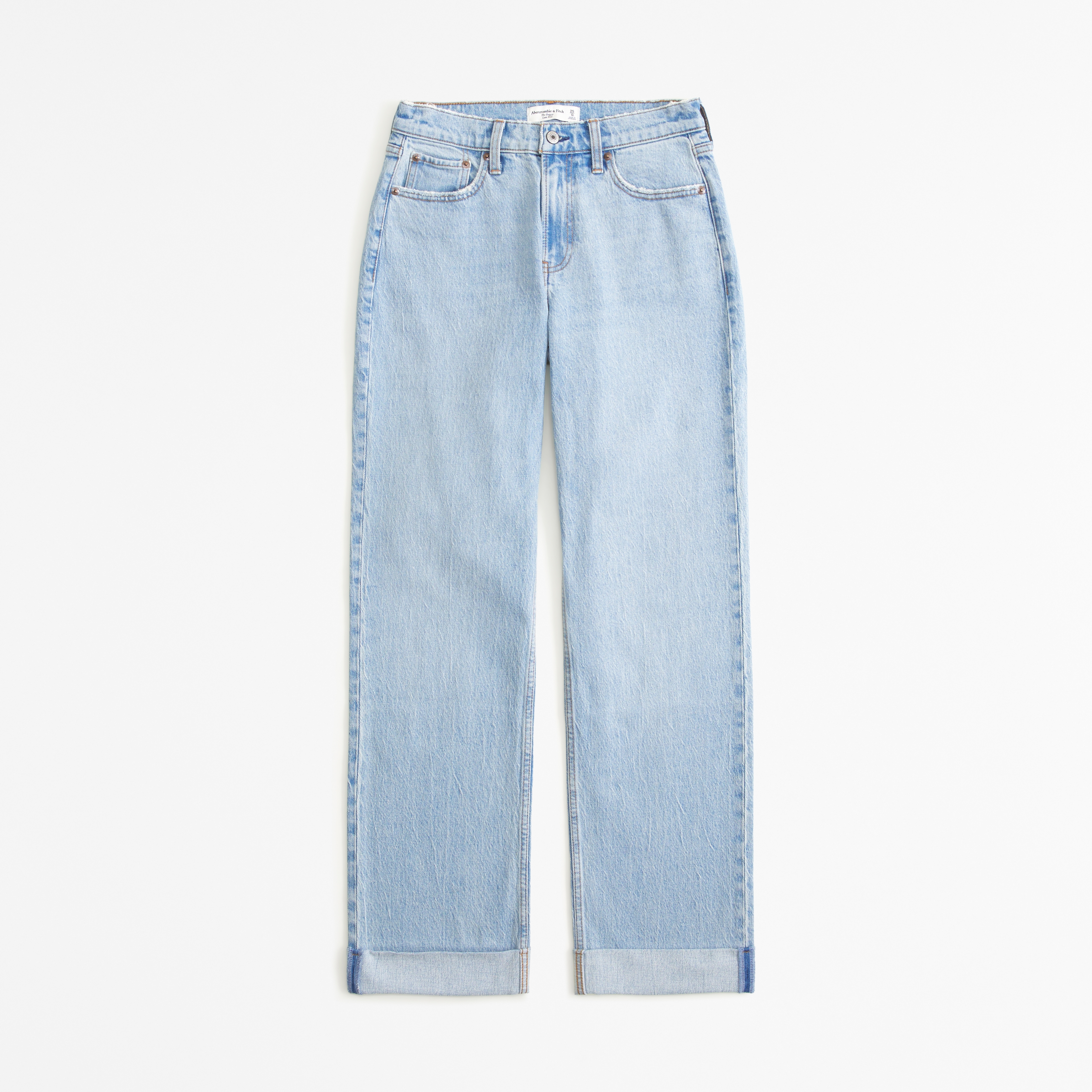 Abercrombie & Fitch Curve Love Low Rise Baggy Jean
