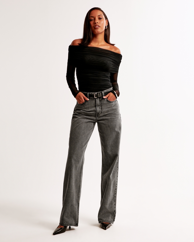 High Rise Pantalones Abercrombie Mujer High Rise Pantalon