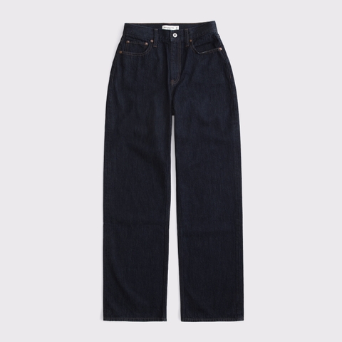 Женские джинсы Abercrombie & Fitch Curve Love High Rise Loose Jean