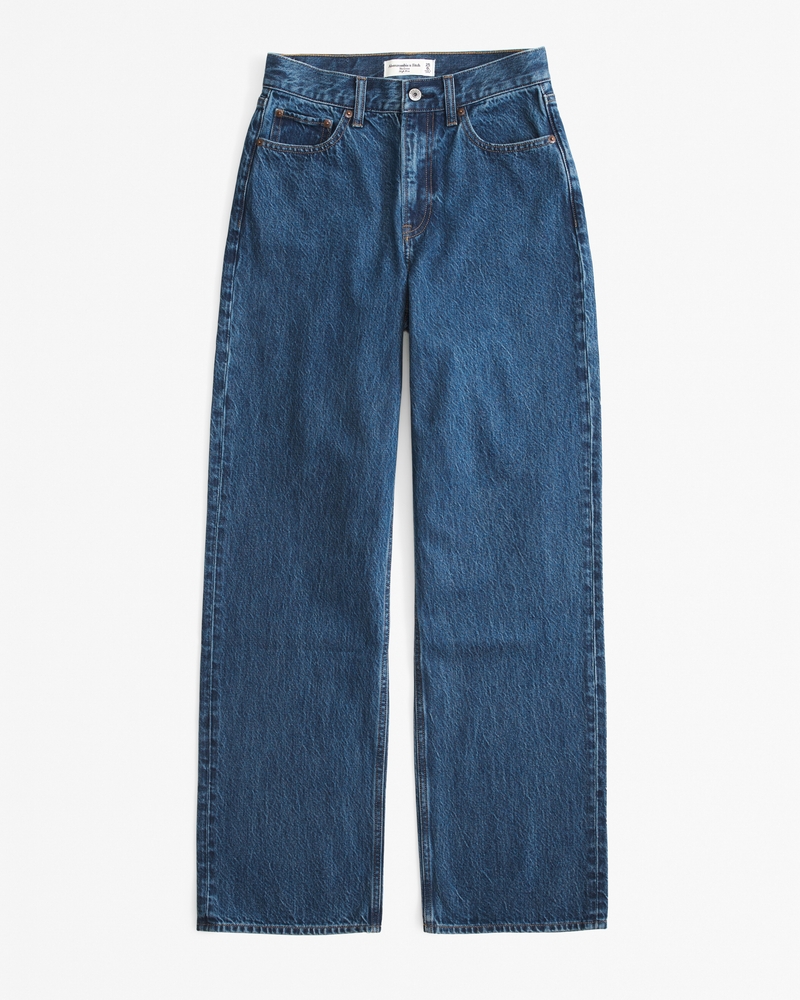 Women's High Rise Loose Jean | Women's Clearance | Abercrombie.com