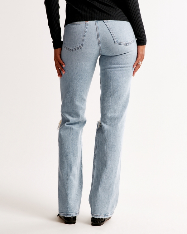 Mid Rise 90s Straight Jean