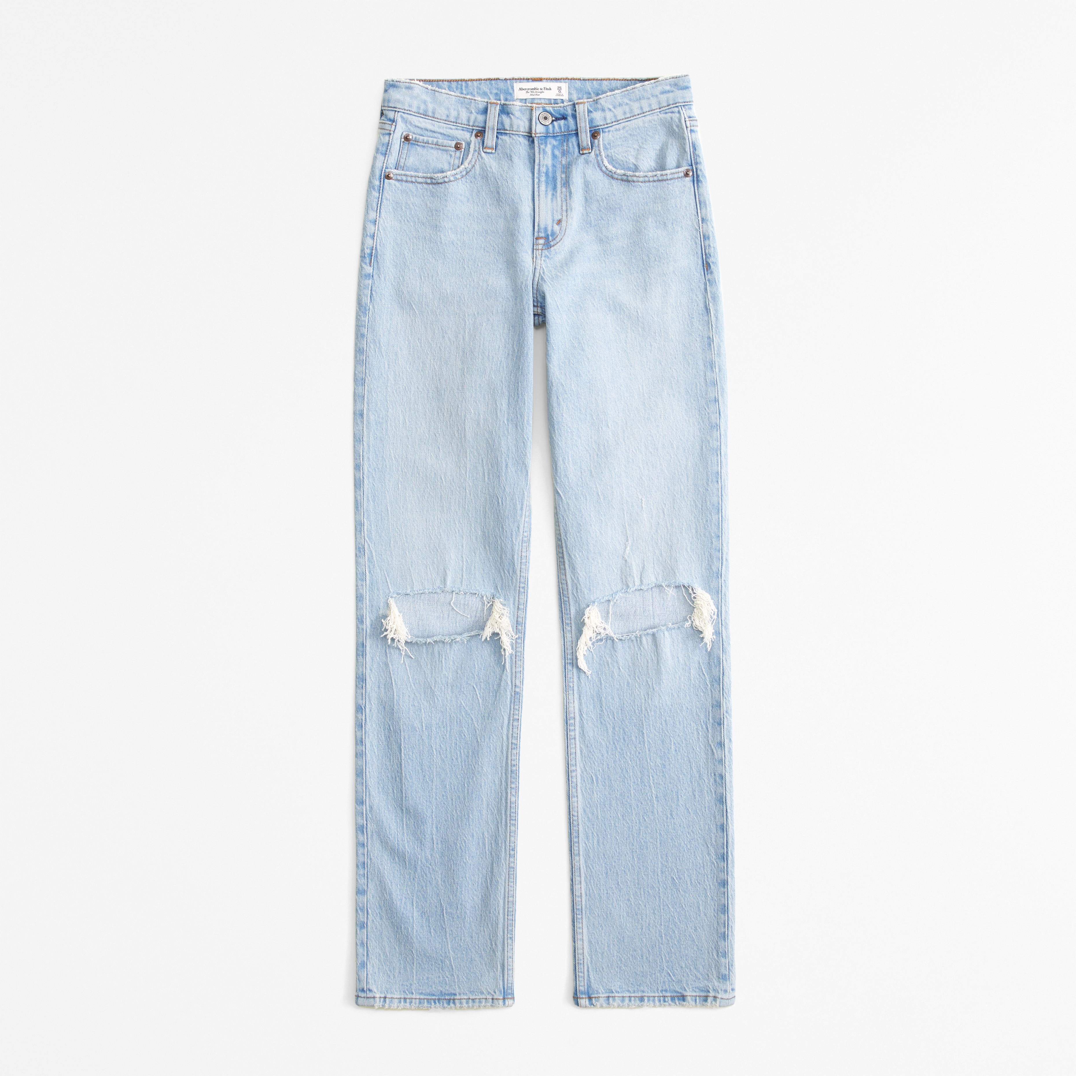 Abercrombie & Fitch Mid Rise 90s Straight Jean