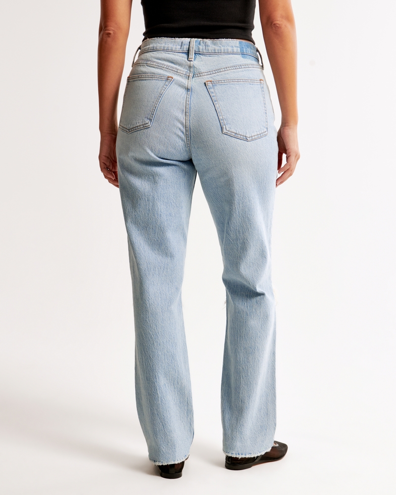 Curve Love Mid Rise 90s Straight Jean