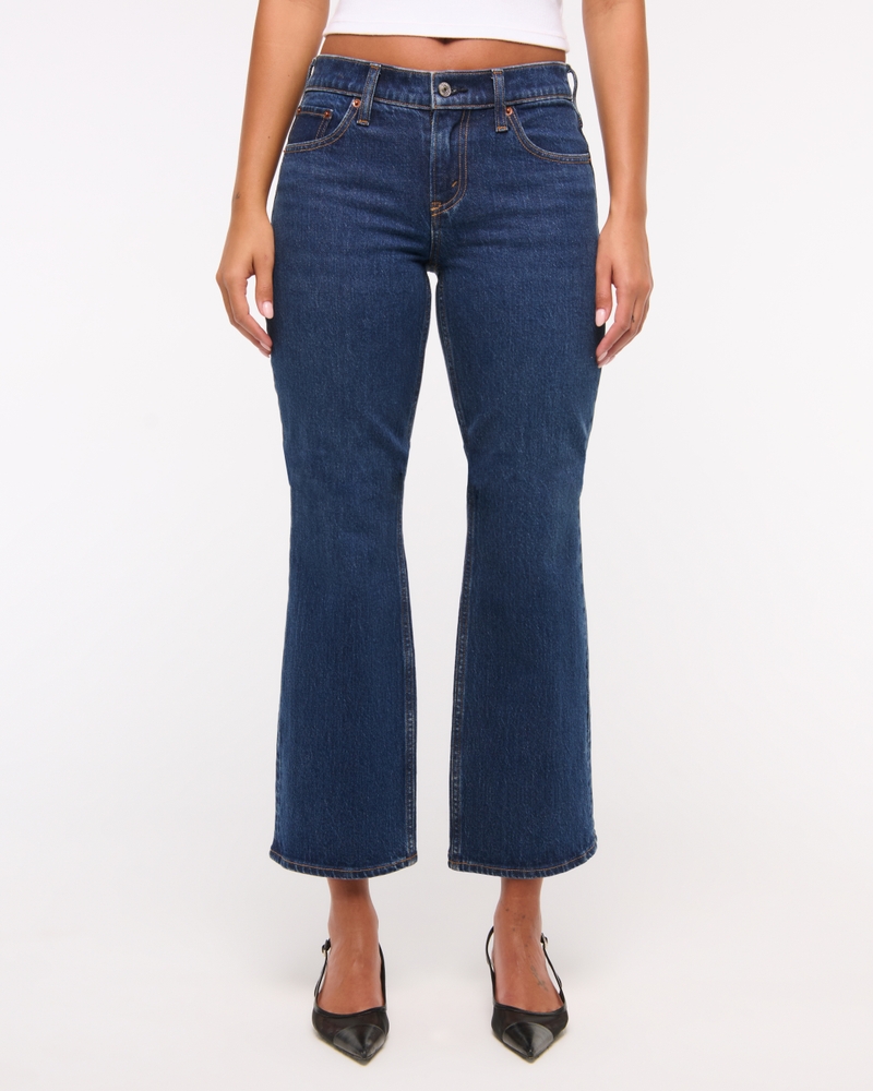 Low Rise Cropped Boot Jean
