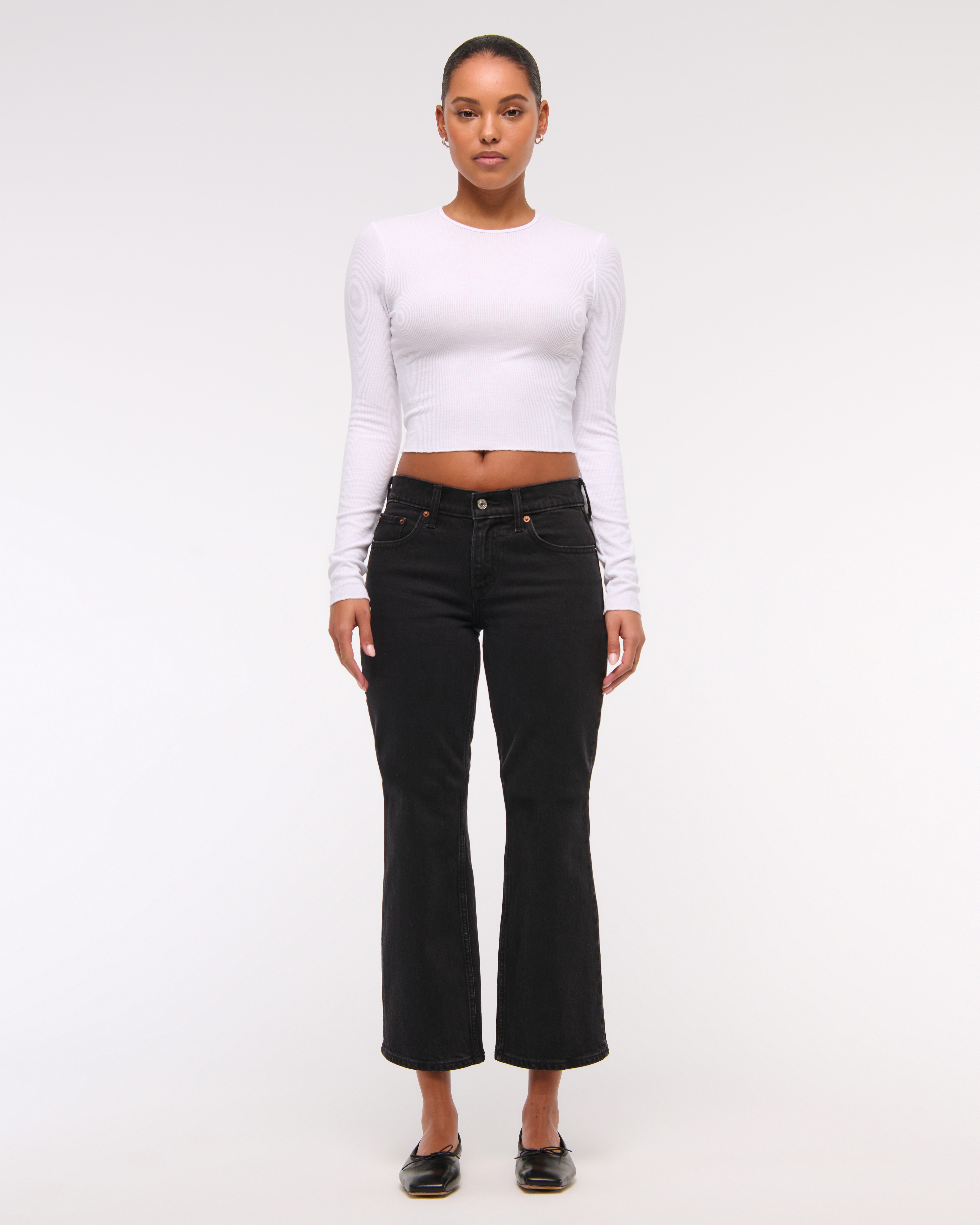 Women's Low Rise Cropped Boot Jean | Women's Bottoms