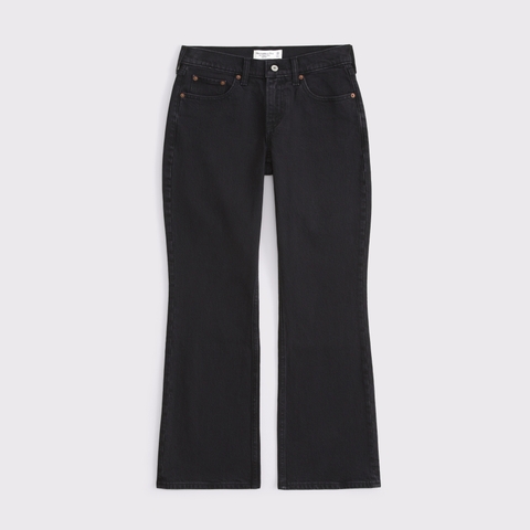 Женские джинсы Abercrombie & Fitch Low Rise Cropped Boot Jean