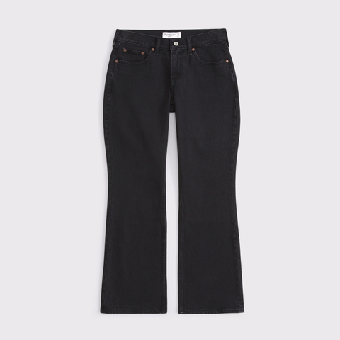 Женские джинсы Abercrombie & Fitch Curve Love Low Rise Cropped Boot Jean