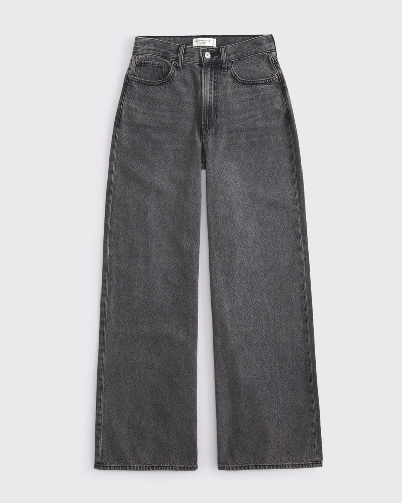 High Rise Wide Leg Jean