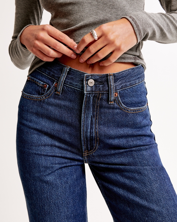 High Rise Wide Leg Jean