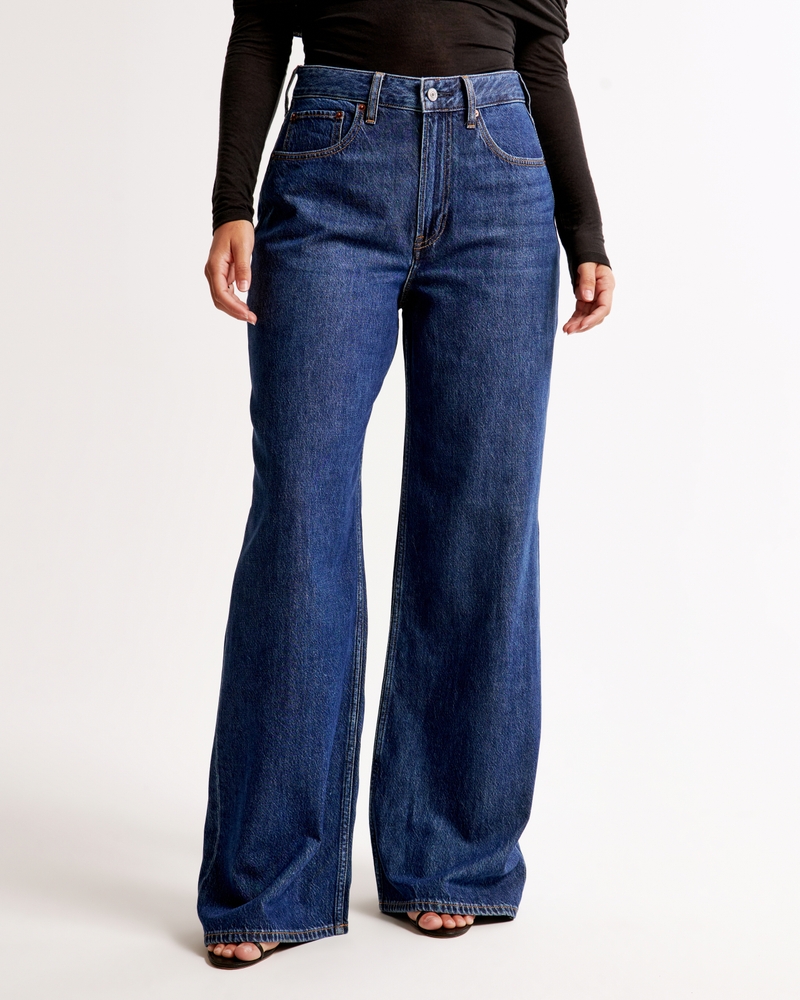Curve Love High Rise Wide Leg Jean