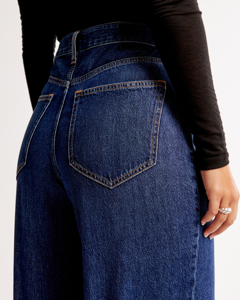 Curve Love High Rise Wide Leg Jean