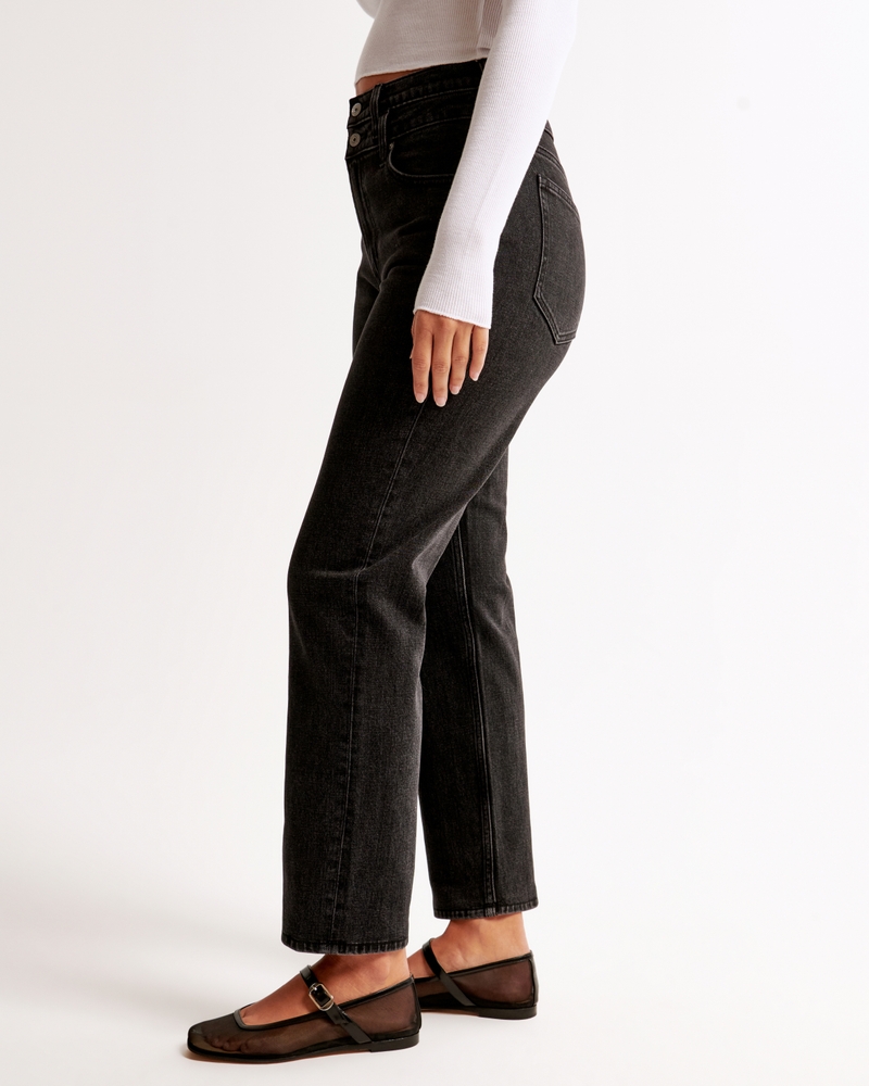 Curve Love Ultra High Rise Ankle Straight Jean