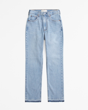 Ultra High Rise Ankle Straight Jean from Abercrombie & Fitch - $24.97
