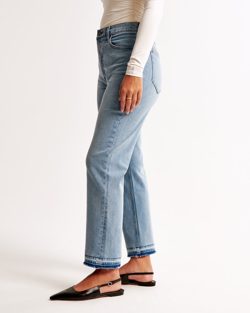 Curve Love Ultra High Rise Ankle Straight Jean