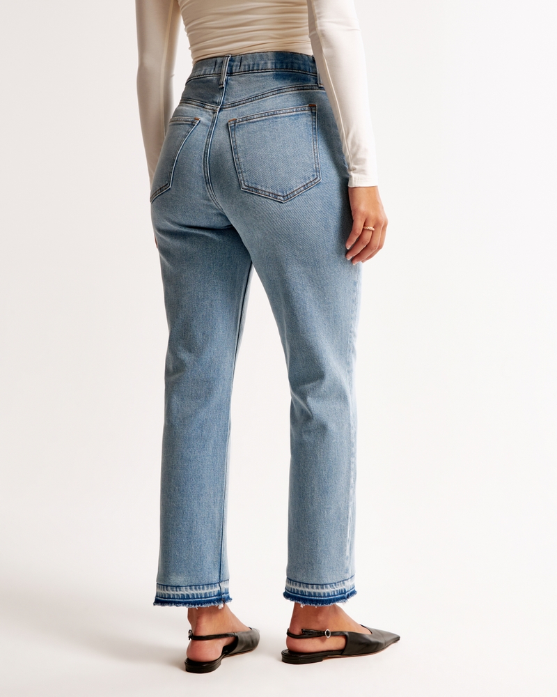 Curve Love Ultra High Rise Ankle Straight Jean