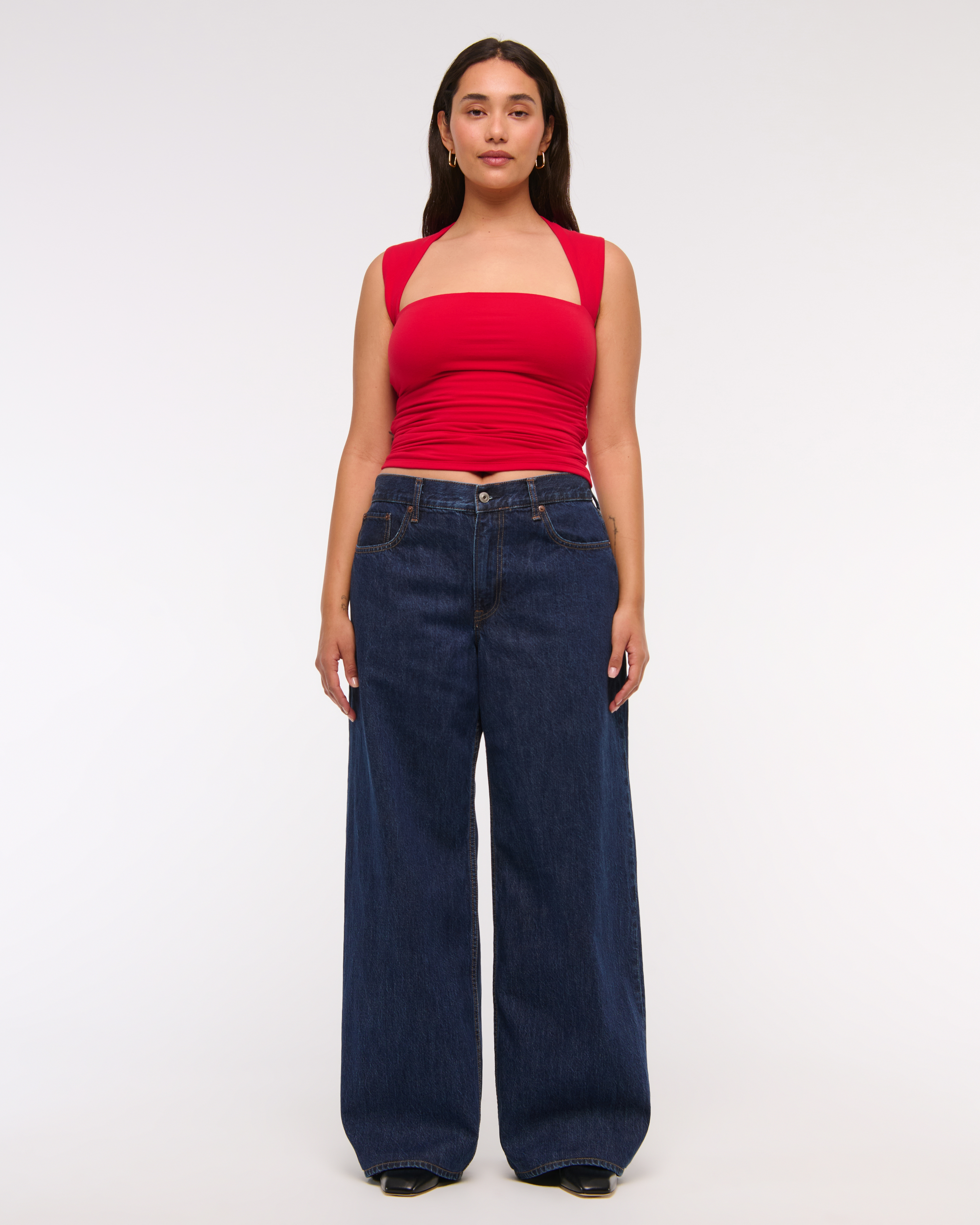 Abercrombie & Fitch Low Rise Ultra Loose Jean