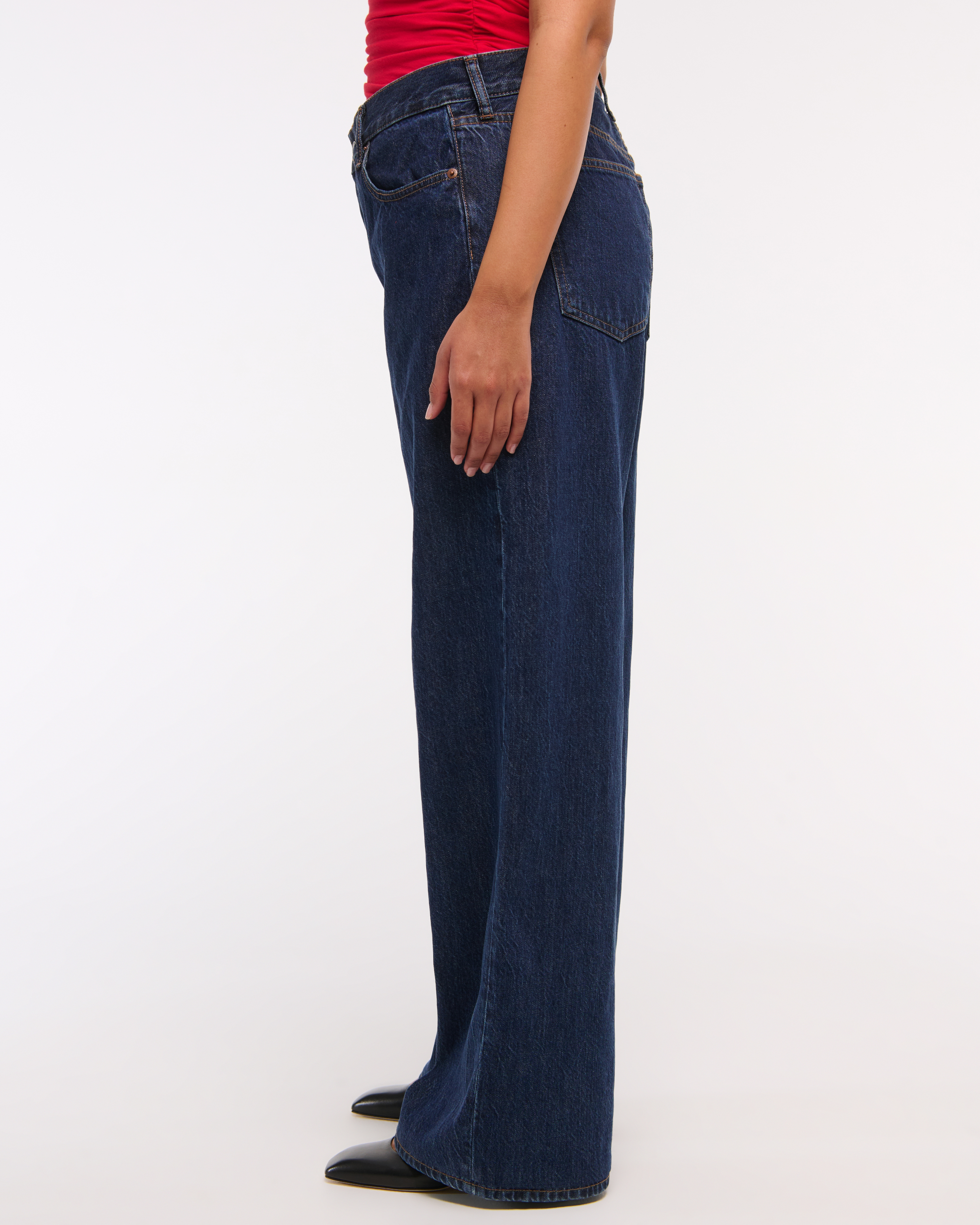 Abercrombie & Fitch Low Rise Ultra Loose Jean