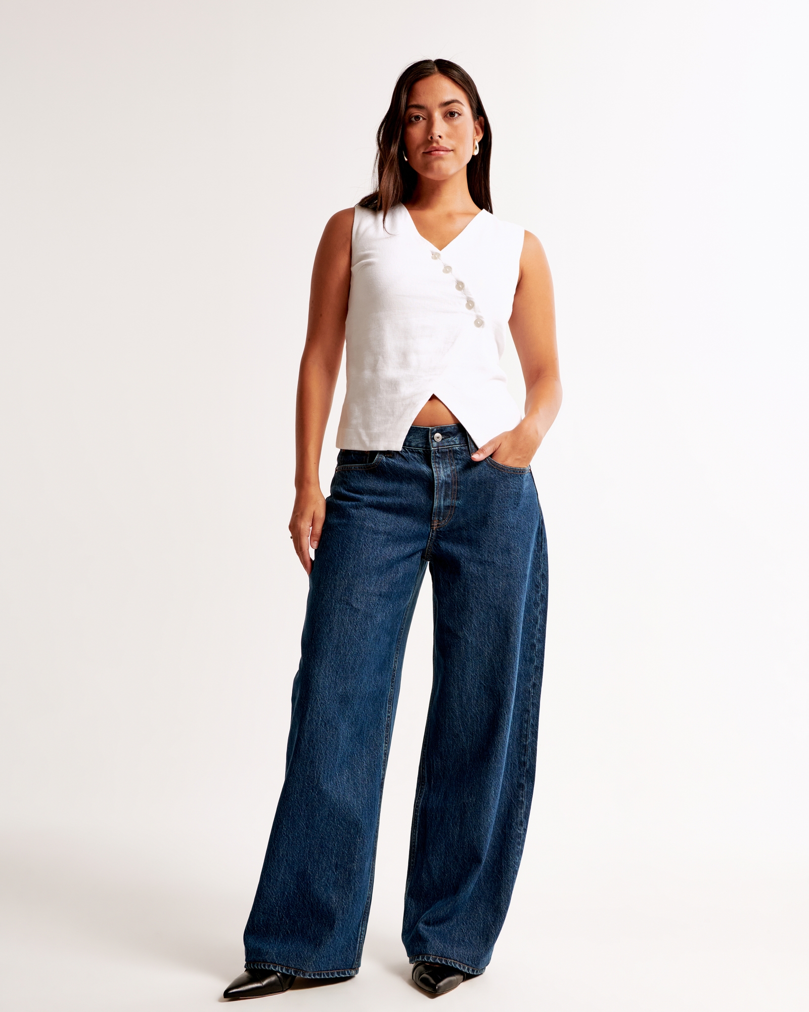Curve Love Low Rise Ultra Loose Jean