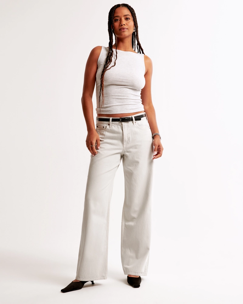 Curve Love Low Rise Ultra Loose Jean