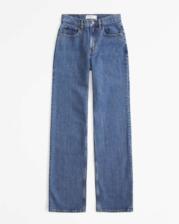 High Rise 90s Relaxed Jean, Dark Marble