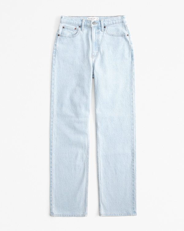 High Rise Vintage Straight Jean, Light