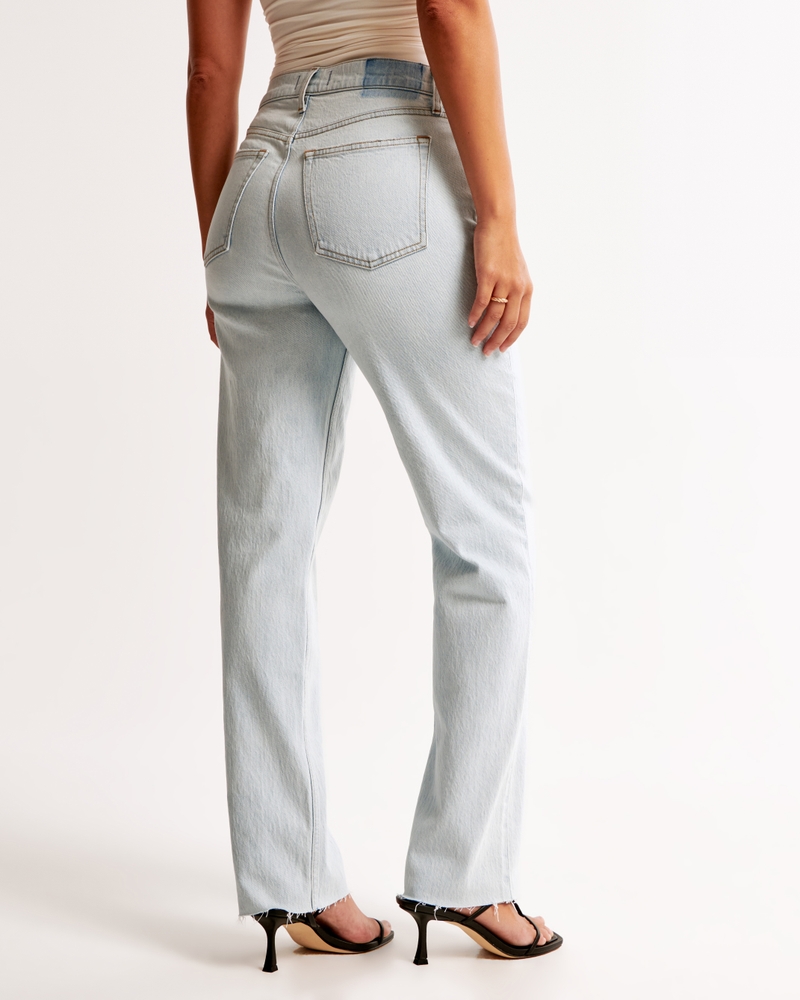 Curve Love Mid Rise 90s Straight Jean