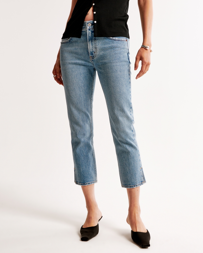 Mid Rise Capri Jean