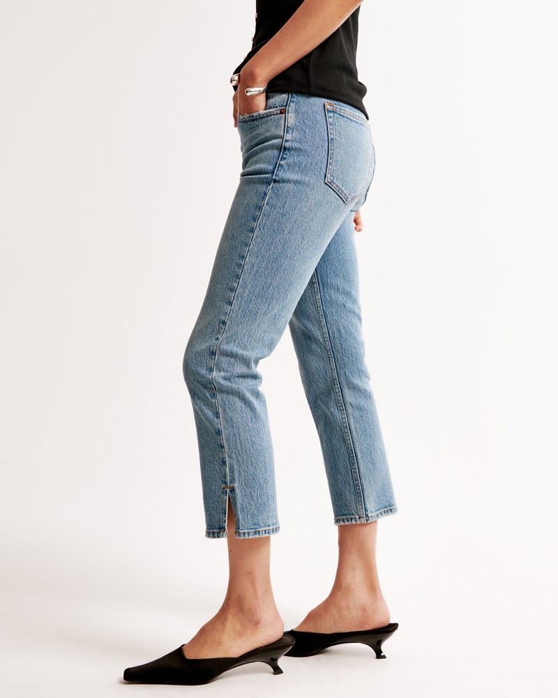 Mid Rise Capri Jean