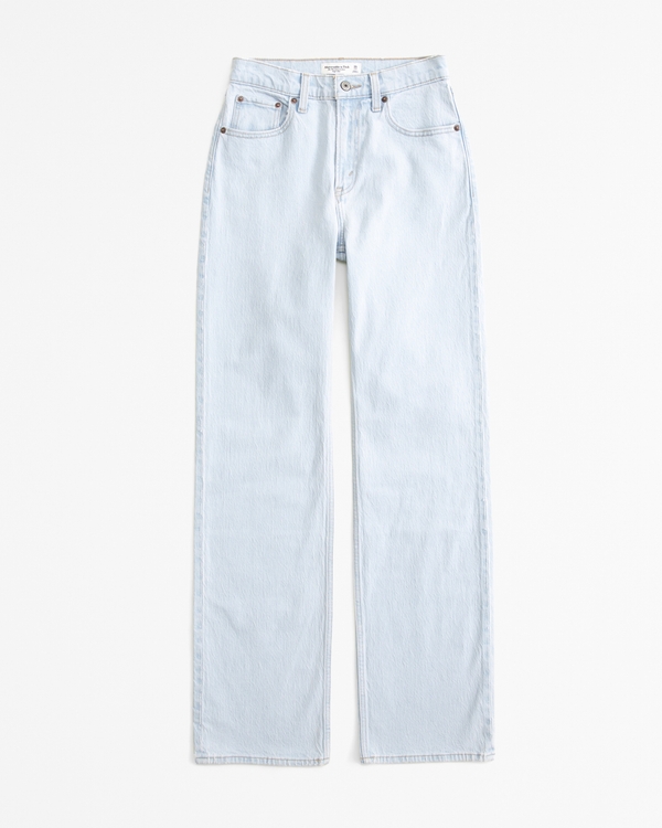 Curve Love High Rise 90s Relaxed Jean by Abercrombie & Fitch