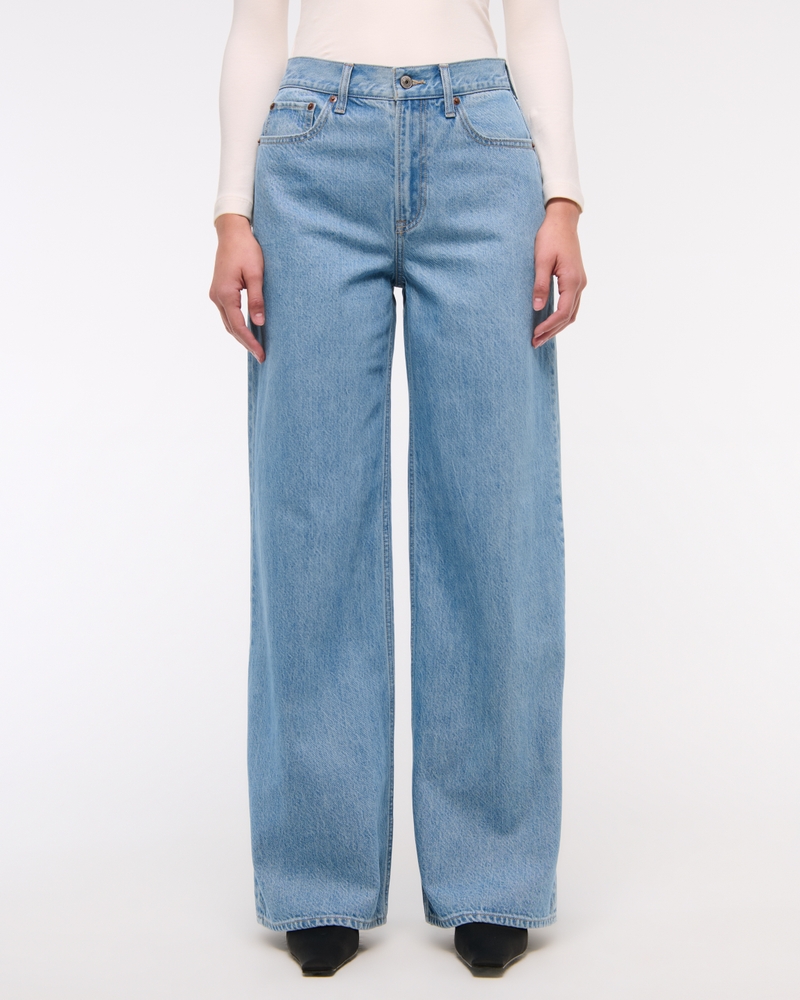 High Rise Wide Leg Jean