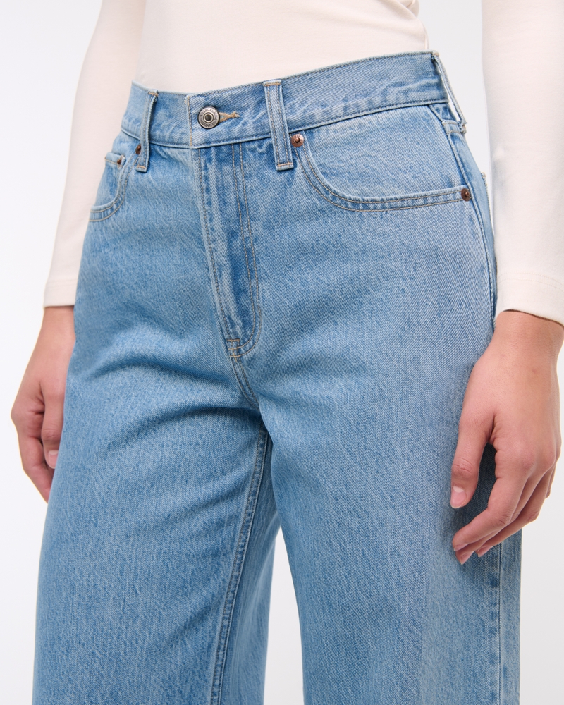 High Rise Wide Leg Jean