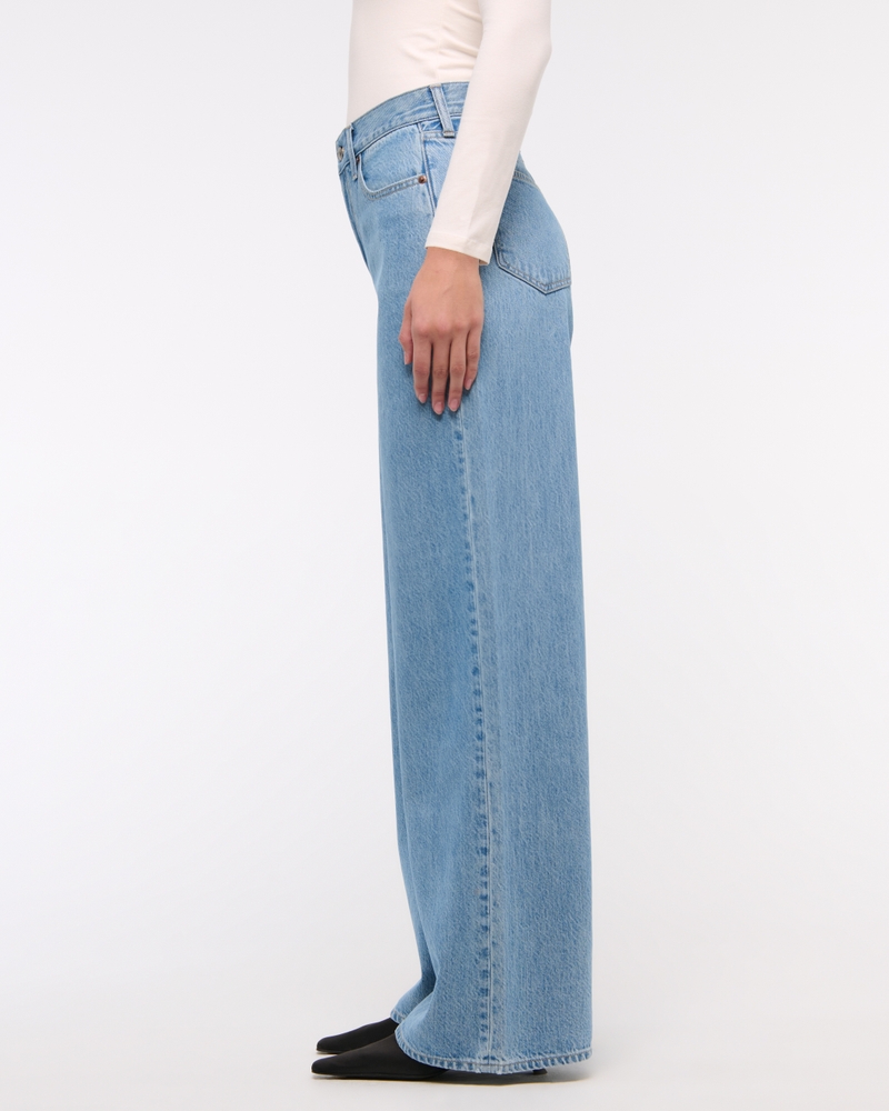 High Rise Wide Leg Jean