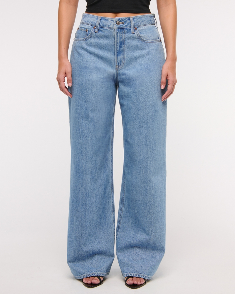 Curve Love High Rise Wide Leg Jean
